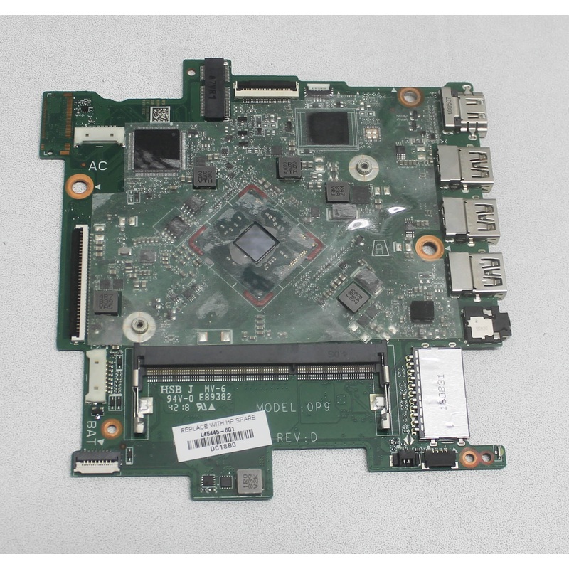 L45445-601 Motherboard Uma Cel N3060 Ofr 64Gemmc Win Stream 14-Cb012Dx 14-Cb040Nr Compatible With HP