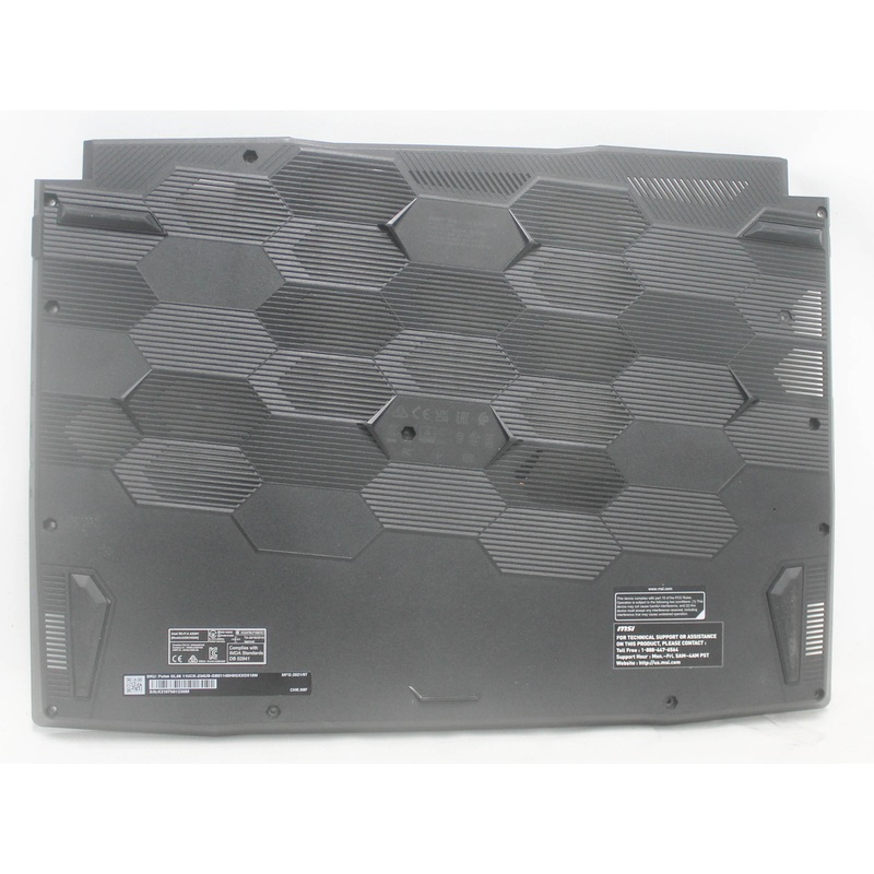 307-581D212-M77 Bottom Base Cover Black Pulse Gl66 11Uck-234Us Compatible With MSI