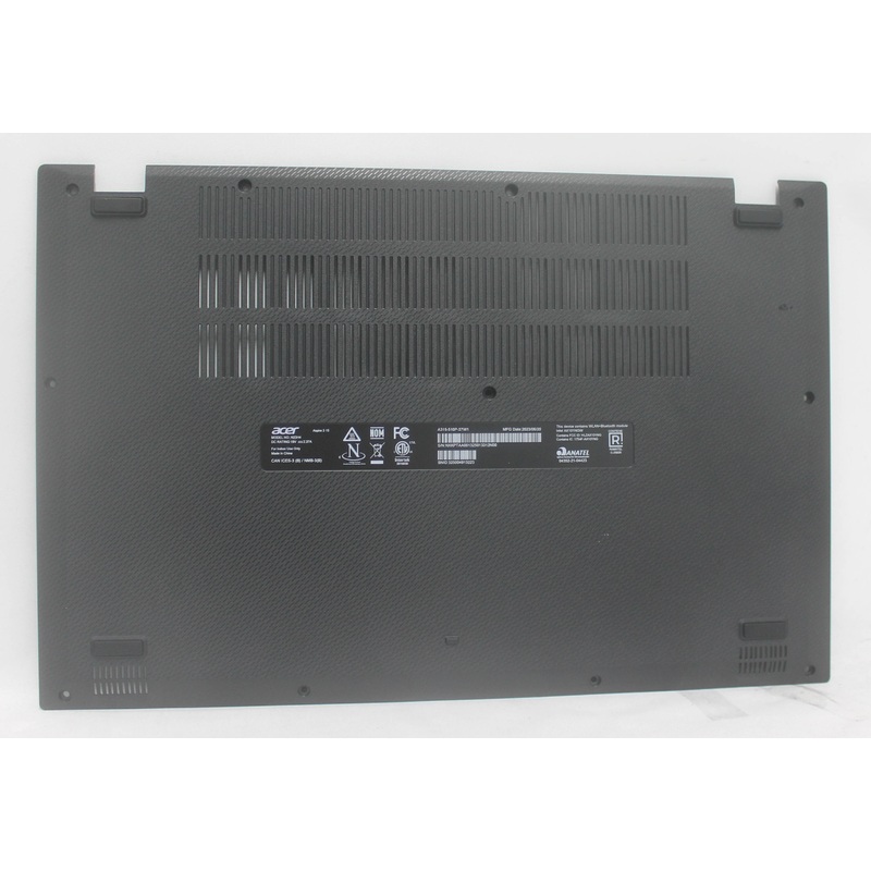 60.KDHN8.005 Bottom Base Cover Black Compatible With Aspire A315-510P-37W1 Compatible With ACER