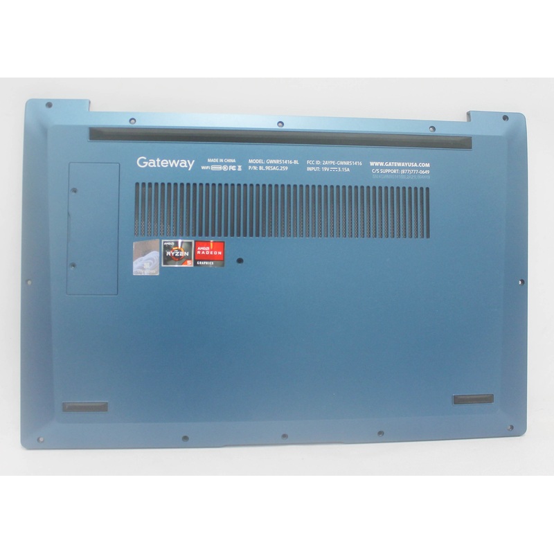 GWNR51416-BL-BASE Bottom Base Cover Blue Gwnr51416-Bl Compatible With GATEWAY