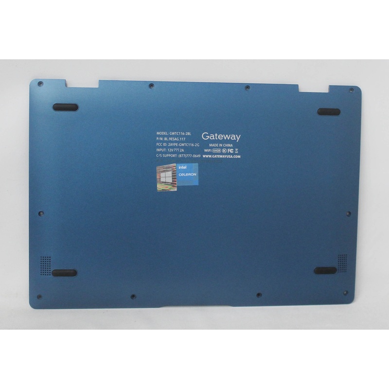 SX20079-1168-D-B Bottom Base Cover Blue Gwtc116-2Bl Grade B Compatible With GATEWAY