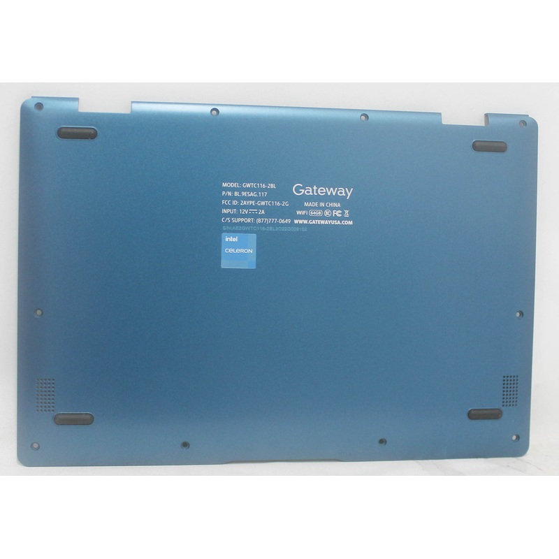 SX22008-1168-1-D Bottom Base Cover Blue Gwtc116-2Bl Compatible With GATEWAY