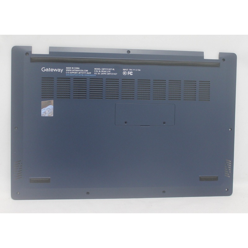 BASE-GWTC51427-BL Bottom Base Cover Blue Gwtc51427-Bl Compatible With GATEWAY