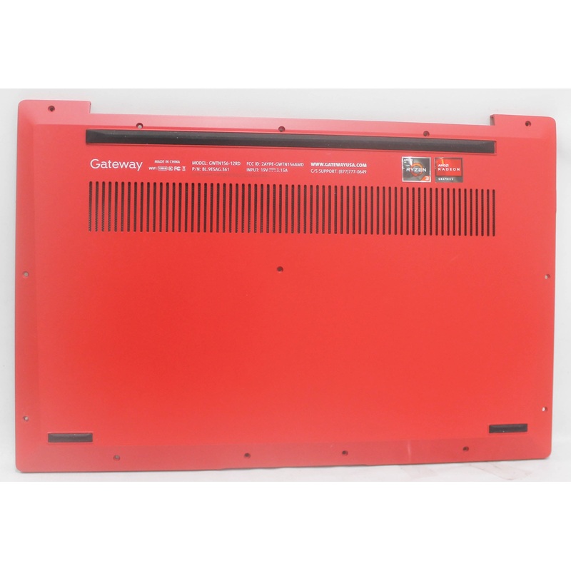 GWTN156-12RD-BASE-B Bottom Base Cover Red Gwtn156-12Rd Grade B Compatible With GATEWAY