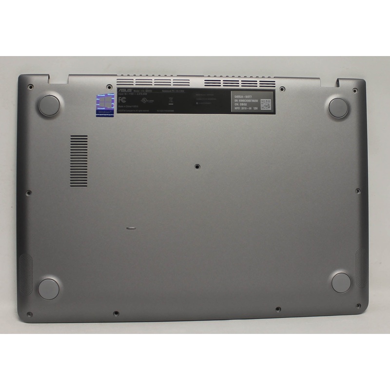 3CBKJBAJN20 Bottom Base Cover Sub Assy Light Gray Aluminum Q405Ua-2G Q405Ua-Bi5T7 Series Compatible With ASUS