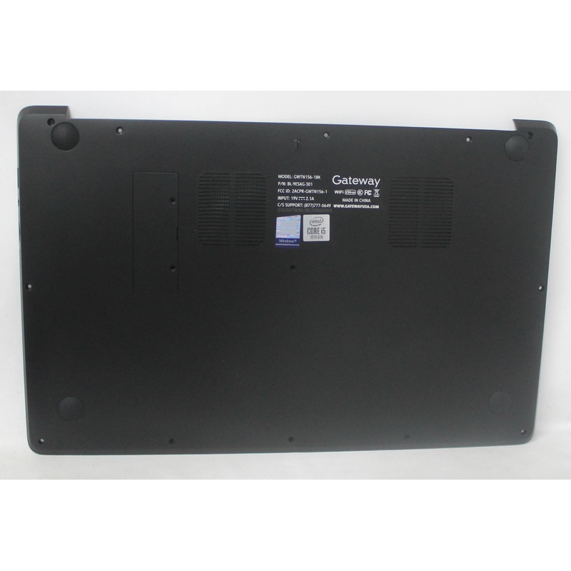 GWTN156-1BK-BASECOVER BOTTOM BASE COVER BLACK GWTN156-1BK Compatible with Gateway
