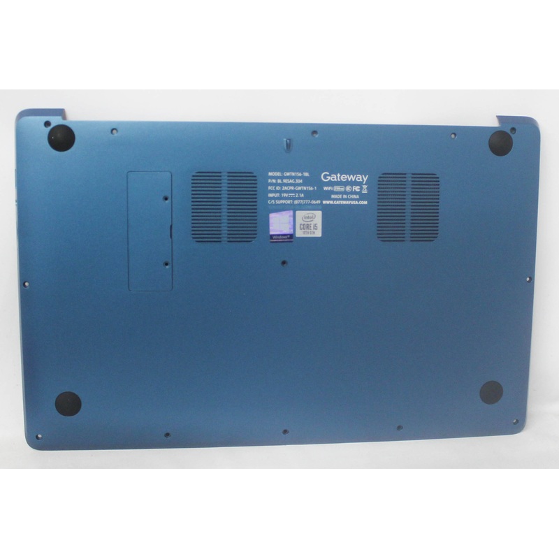 GWTN156-1BL-BASE BOTTOM BASE COVER BLUE GWTN156-1BL Compatible with Gateway