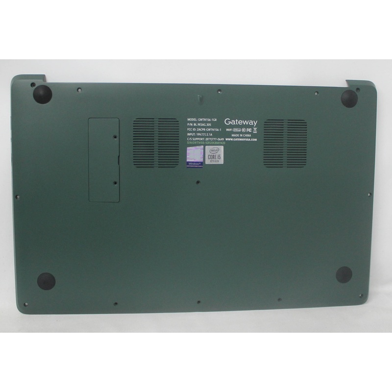 GWTN156-1GR-BASE BOTTOM BASE COVER GREEN GWTN156-1GR Compatible with Gateway