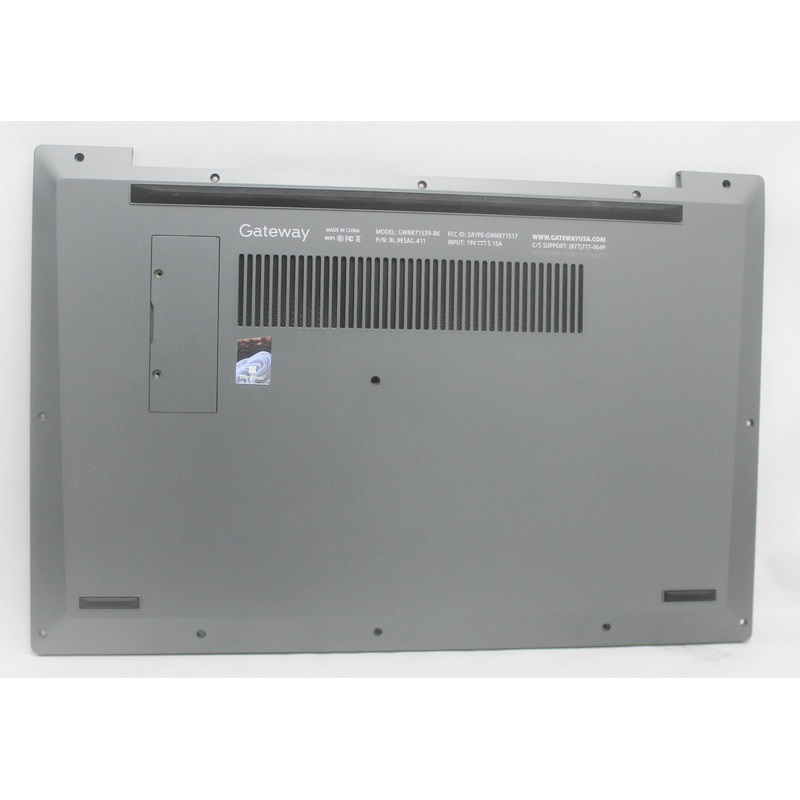 BASE-GWNR71539-BK Bottom Base Cover Gray Gwnr71539-Bk Compatible With GATEWAY