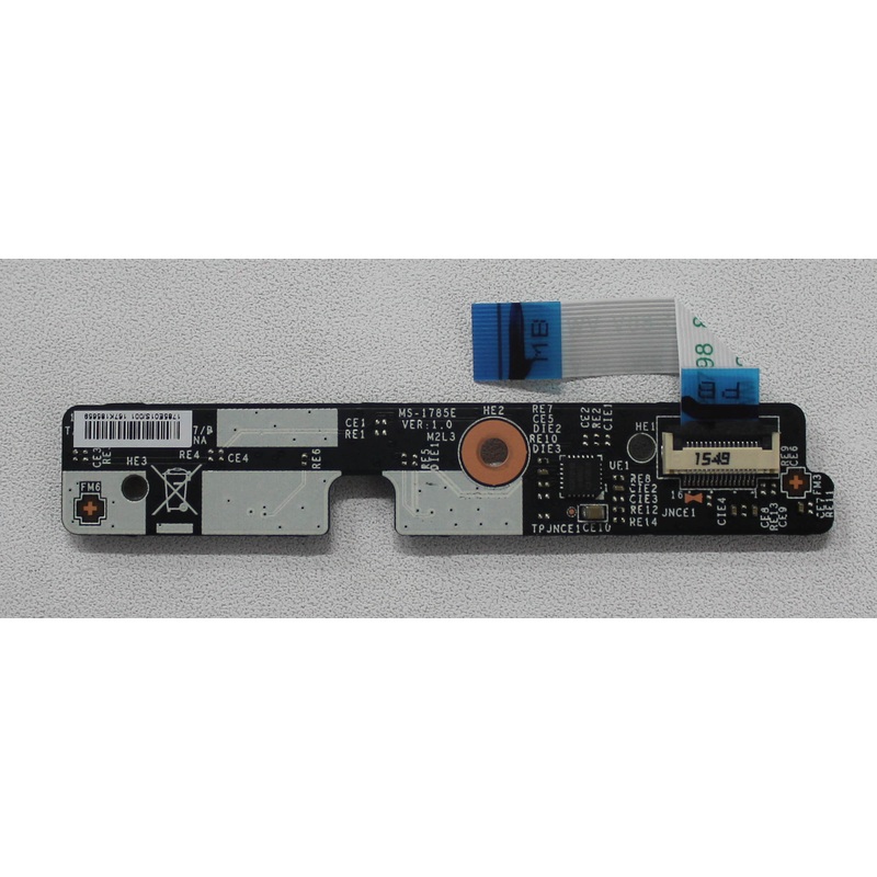 157K185659 MSI Power Button Board Gt72Vr 6Re Dominator Pro Grade A