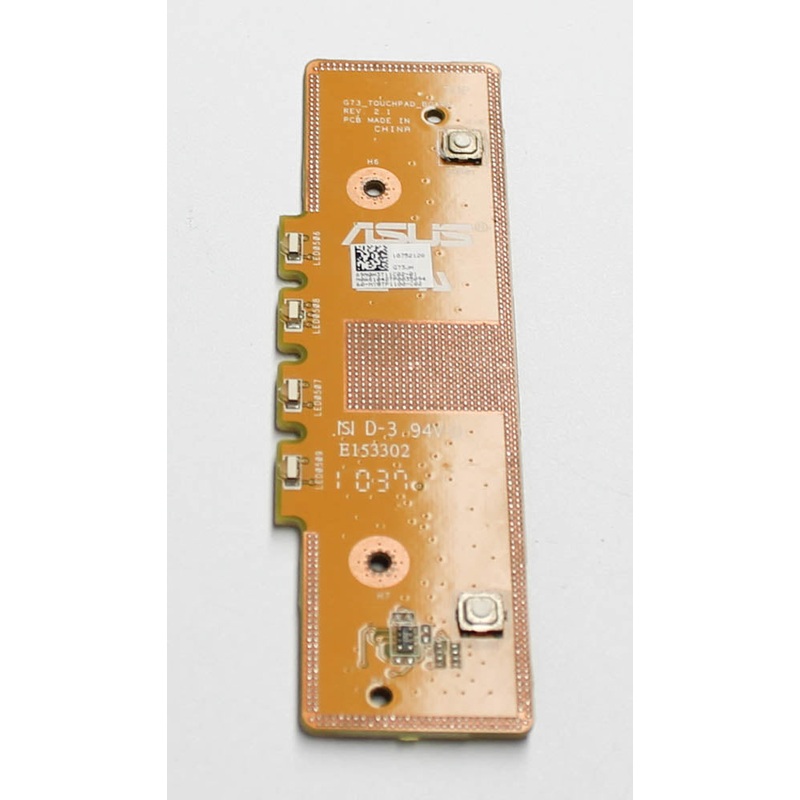 60-Ny8Tp1100-C02 Asus Pc Board Touchpad Board For G73Jh Grade A