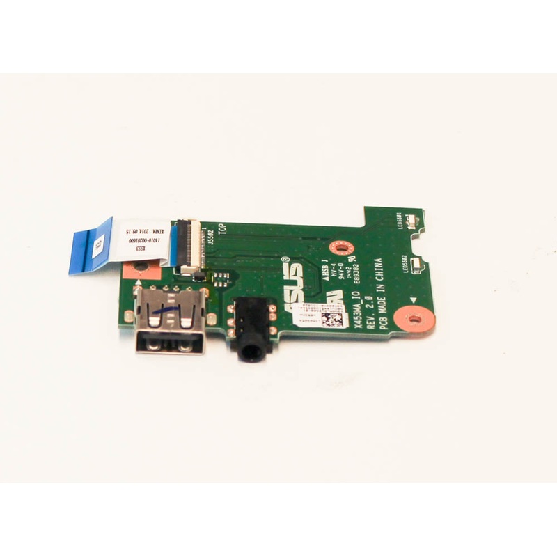 60Nb04X0-Io1020 Asus I/O Board Usb/Audio Connector With Cable X553M Grade A