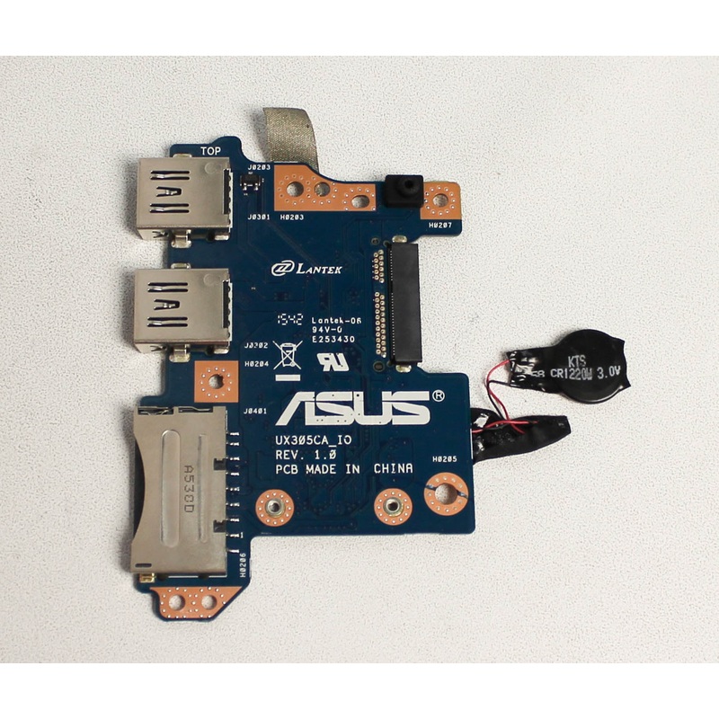 90Nb0Aa0-R10010 Asus Usb Card Reader Io Pc Board Ux305Ca Zenbook Ux305C Series Grade A