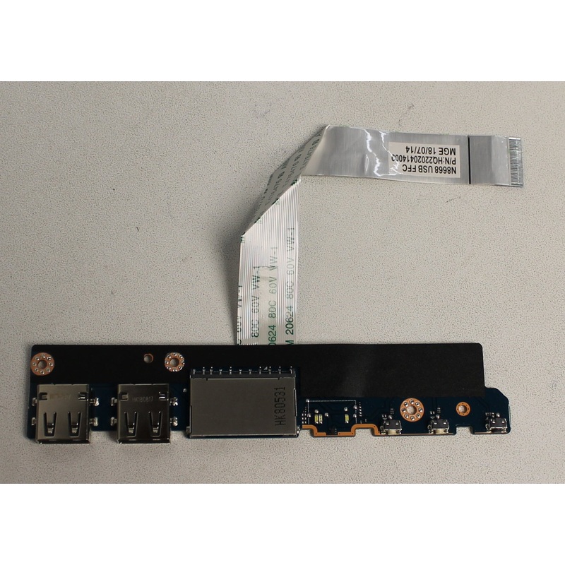 90Nb0J70-R10010 Asus Usb Card Reader Io Pc Board Tp412Ua-1A Tp412Ua-Ih3T Series Grade A