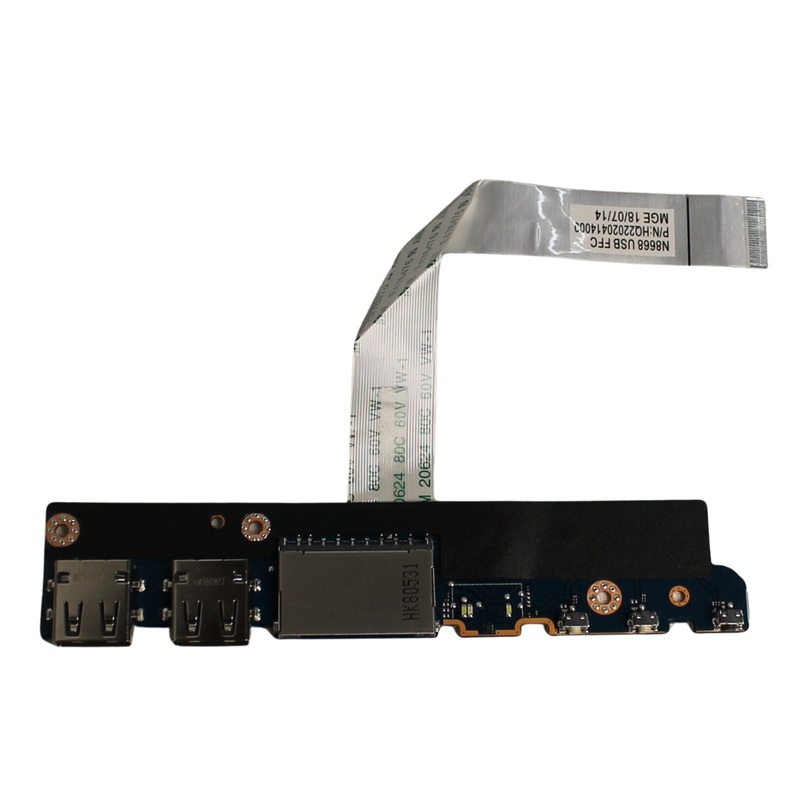 90NB0N30-R10020 Usb Card Reader Io Pc Board Vivobook Flip Tp412Fa-Os31T Series Compatible With ASUS