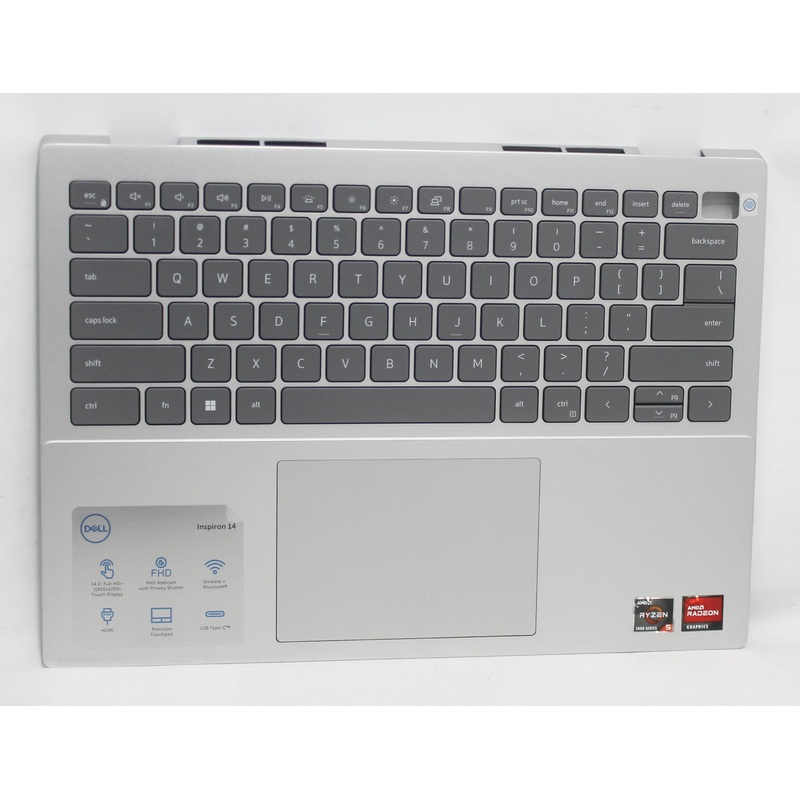 0Y8CK3 Palmrest Top Cover W/Kb Us+Toucad Bl Inspiron 14-5425 Compatible With Dell