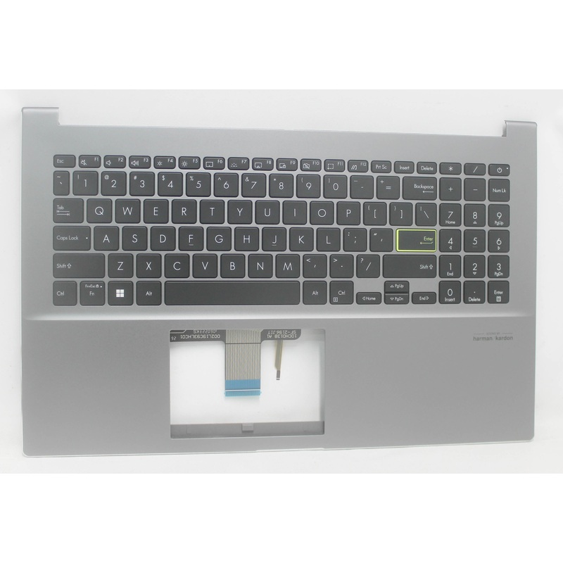 13N1-BUA0201 Palmrest Top Cover W/K/B_(Us)_Module/As (W/Light) X521Eq-8G X521Ea X521Eq Series Compatible With ASUS