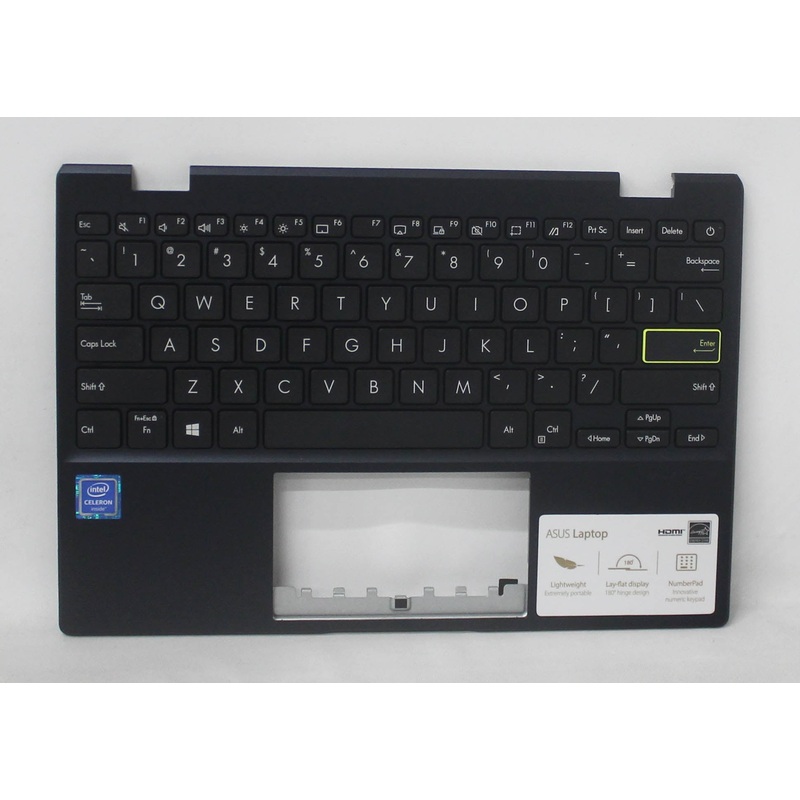 13NB0R41AP1202 Palmrest Top Ocver W/K/B_(Us)_Module/As E210Ma-1B L210Ma-Db01 Compatible With ASUS