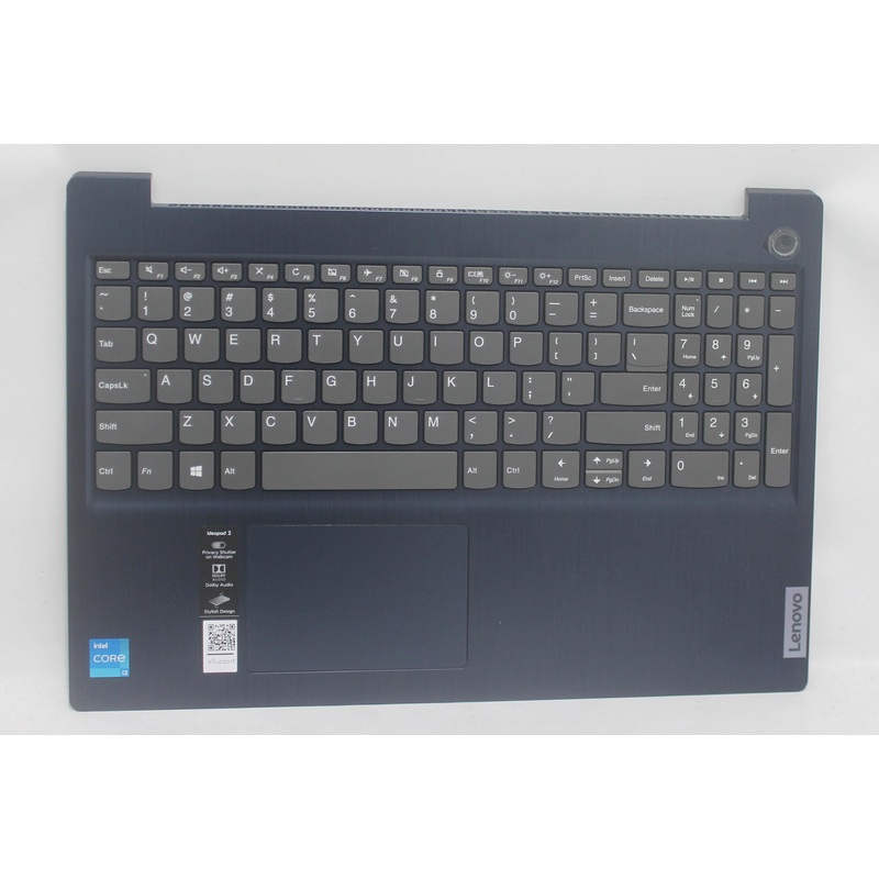 5CB1C15053 Palmrest Top Cover W/Kb Us Non/Bl Fp Blue Idepad 3-15Itl05 Compatible With Lenovo