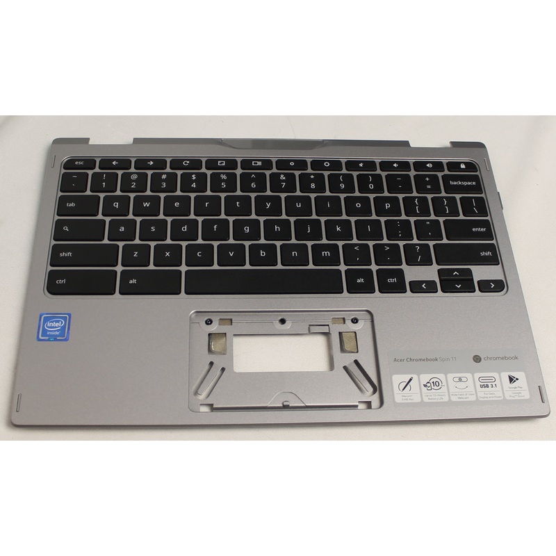 6B.GVFN7.034 Palmrest Top Cover With Keyboard Chromebook Spin 11 Cp311-1Hn-C2 Compatible With ACER