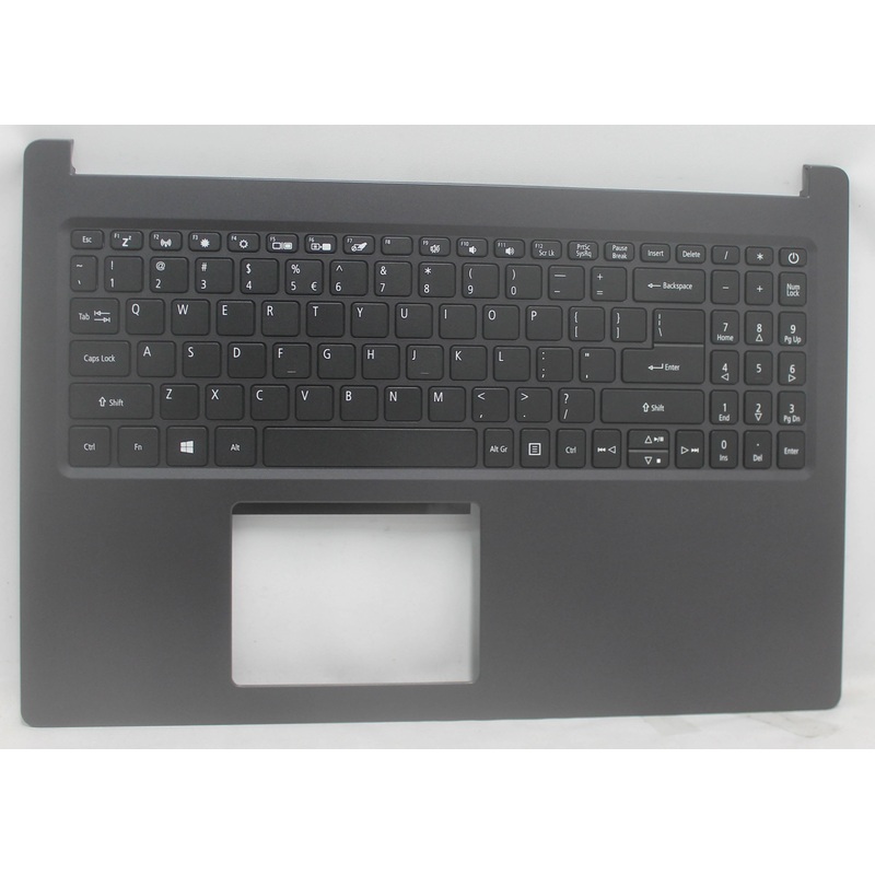 6B.HE7N8.001 Palmrest Top Cover Black W/Kb Us-Int Aspire A315-22G Compatible With ACER