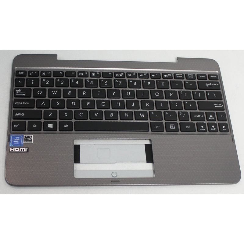 90Nb0Bk1-R31Us0 Asus Palmrest Top Cover With Keyboard (Us-English) Module/As T101Ha-3K T101H Series Grade A