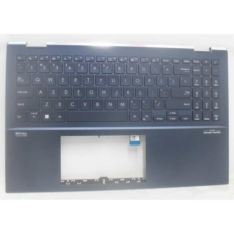 90NB0W31-R30US0 Palmrest Top Cover W/Kb Us-Eng Module/As (Backlight) Up6502Zd-2B Zenbook Pro Flip 15 Up6502Za Compatible With ASUS