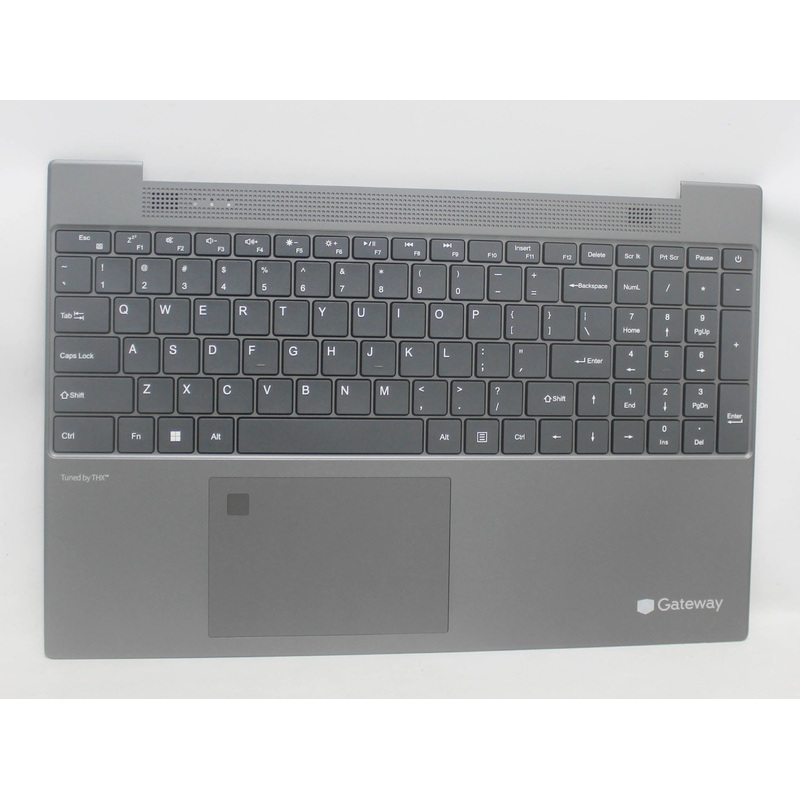 GWNR71517-BK-TOPCASE Palmrest Gray W/Kb W/Fp For Gwnr71517-Bk Compatible With GATEWAY
