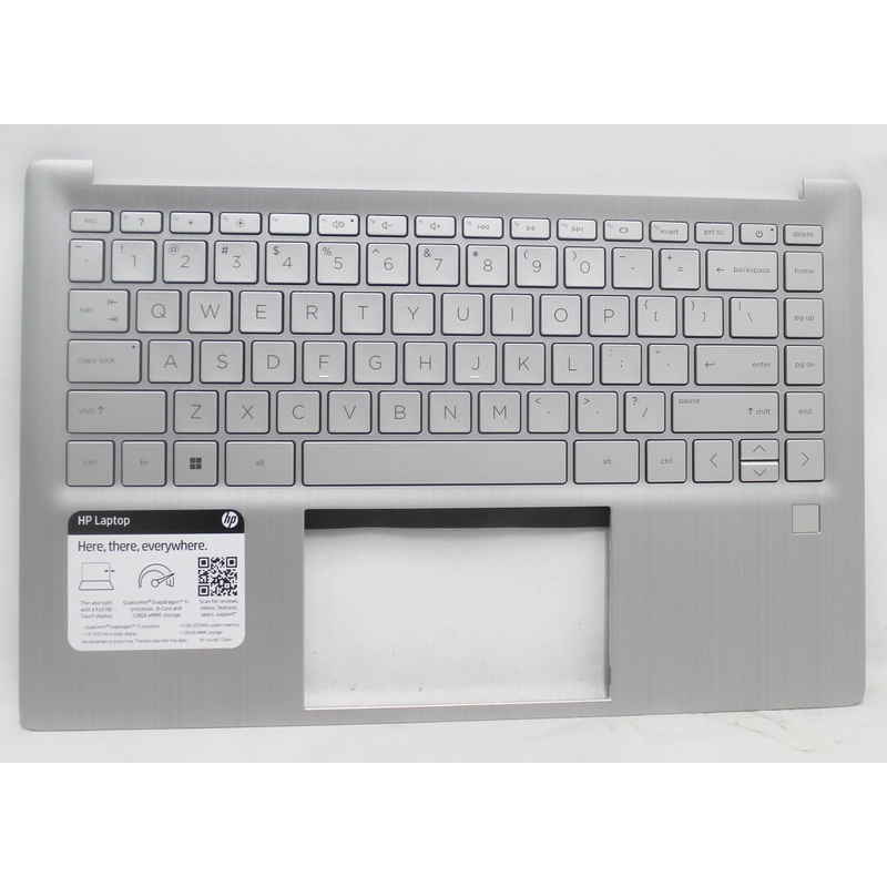 M79327-001 Palmrest Top Cover Nsv With Keyboard Nsv Fpr Us 14-Ed0123Wm Compatible With HP