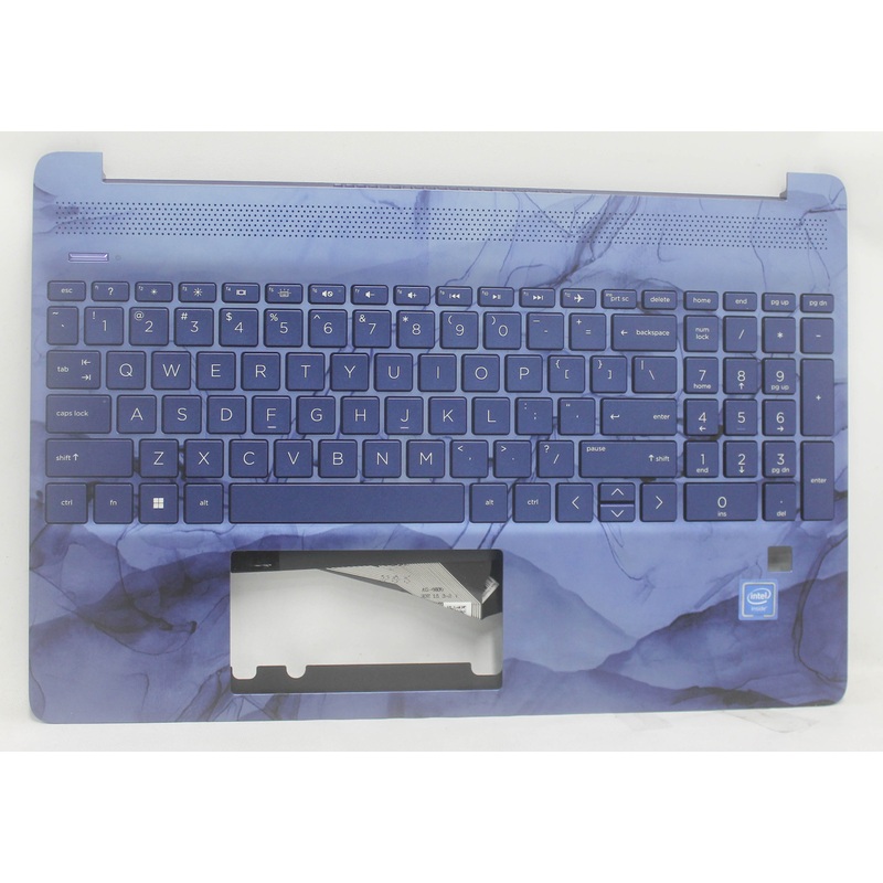 N19410-001 Palmrest Palmrest W/Kb Bl Blue 15-Dy0703Ds Compatible With HP