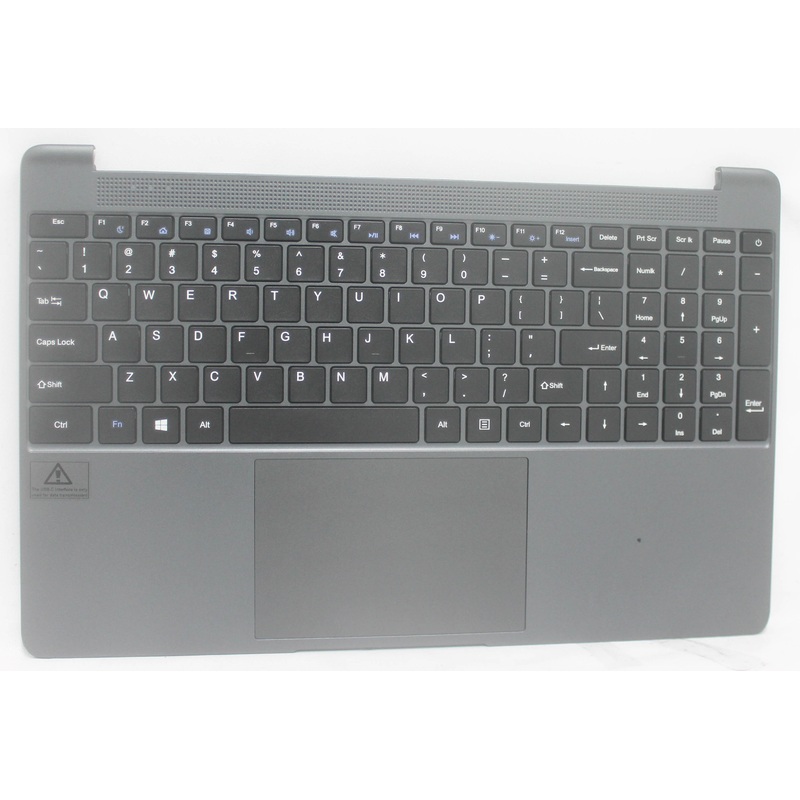 PALMR-SGIN-X15S-B Lcd Palmrest Gray W/Kb W/Tp For X15S Grade B Compatible With SGIN