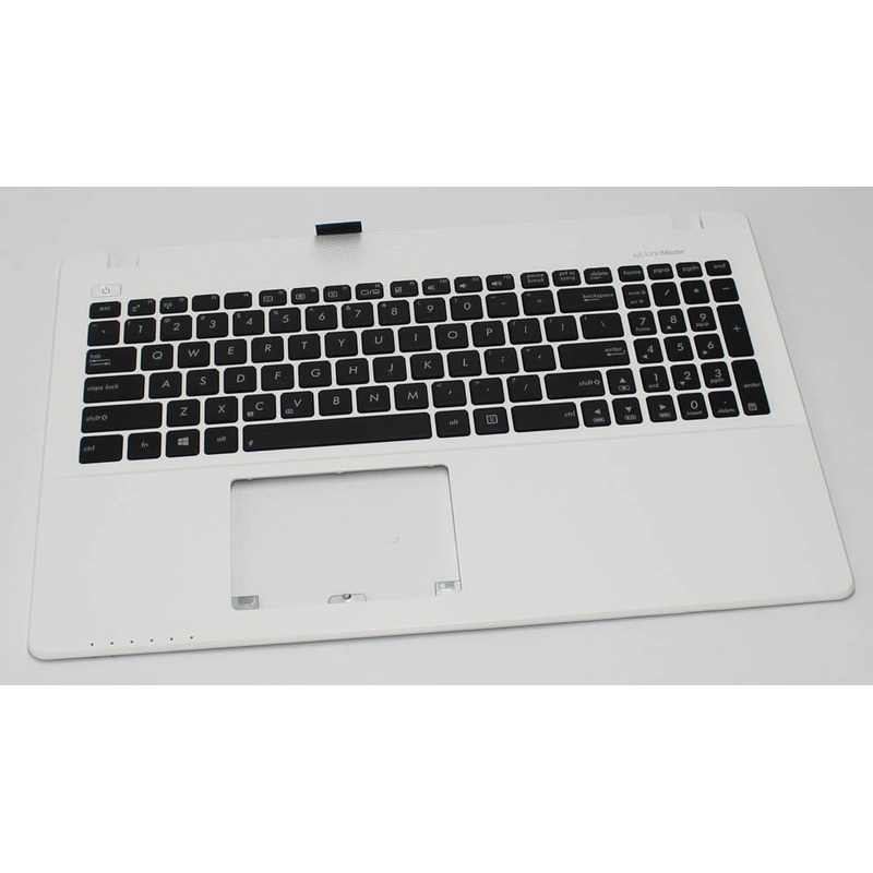13N0-Pea0811 Asus Palmrest X550Va Palmrest / Keyboard Module W/O Touchpad White Grade A