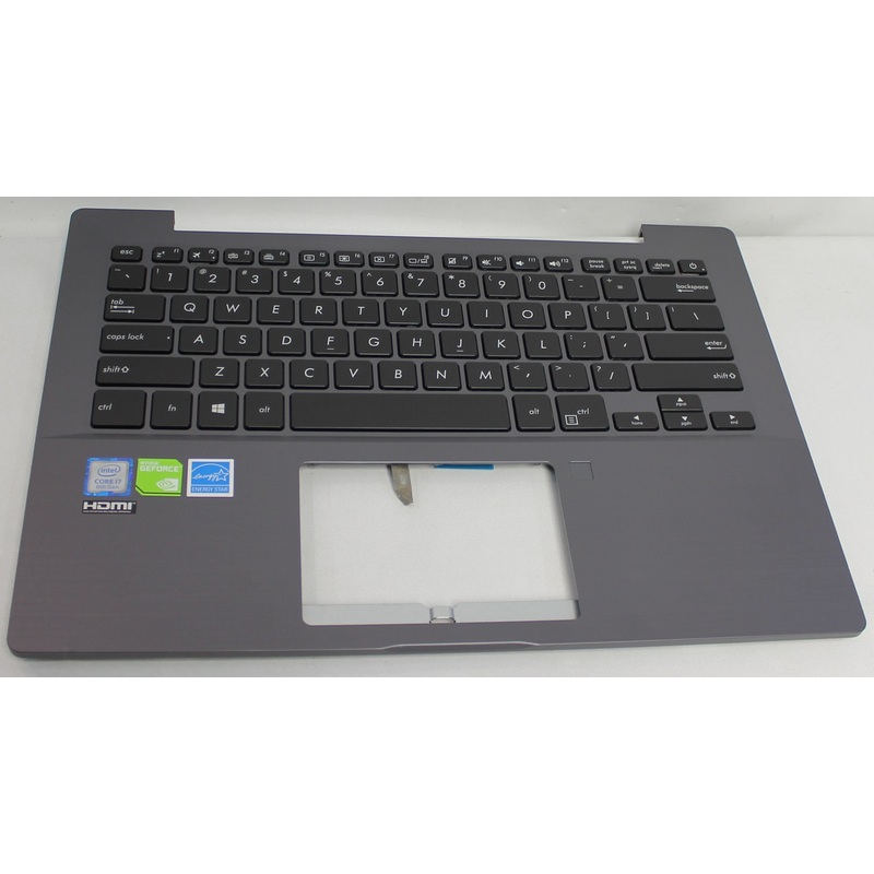 13N1-1Wa0701 Asus Palmrest Top Cover Asm With Keyboard Us Gray P5440Uf-1A P5440Uf Series Grade A