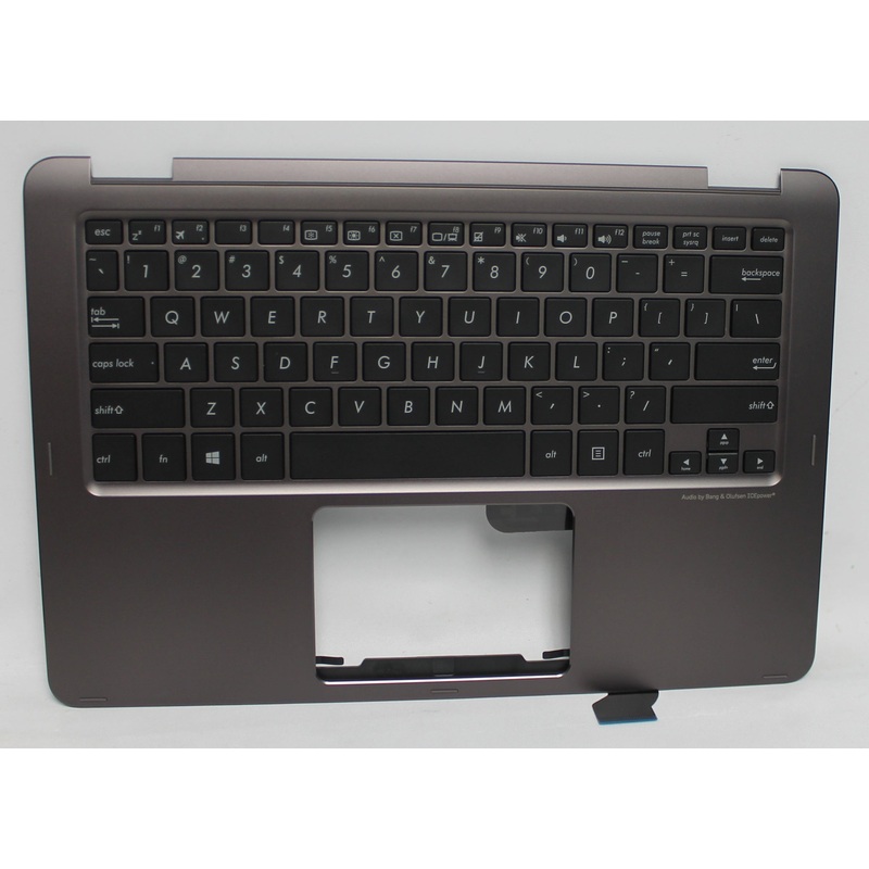 13Nb0Ba1P03011 Asus Palmrest Top Cover W/Keyboard_(Us-English)_Module/As (Without Backlight And Touchpad) Mineral Grey Ux360Ca-1B Grade A