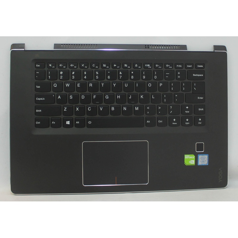 5Cb0L47410-B Lenovo Palmrest Top Cover W/Fingerprint Reader W/Kb Us C 80U0 Black Yoga 710-15Ikb Grade B Grade A