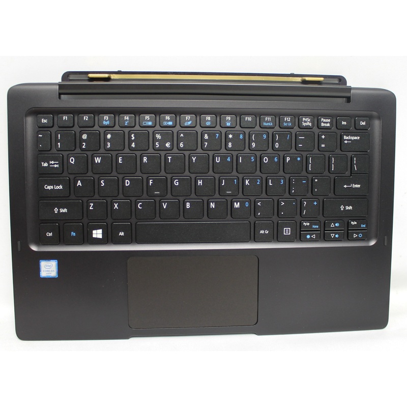 6B.Ga9N1.009 Acer Palmrest Top Cover W/Kb Black Aspire Switch 12 S 2 In 1 Grade A