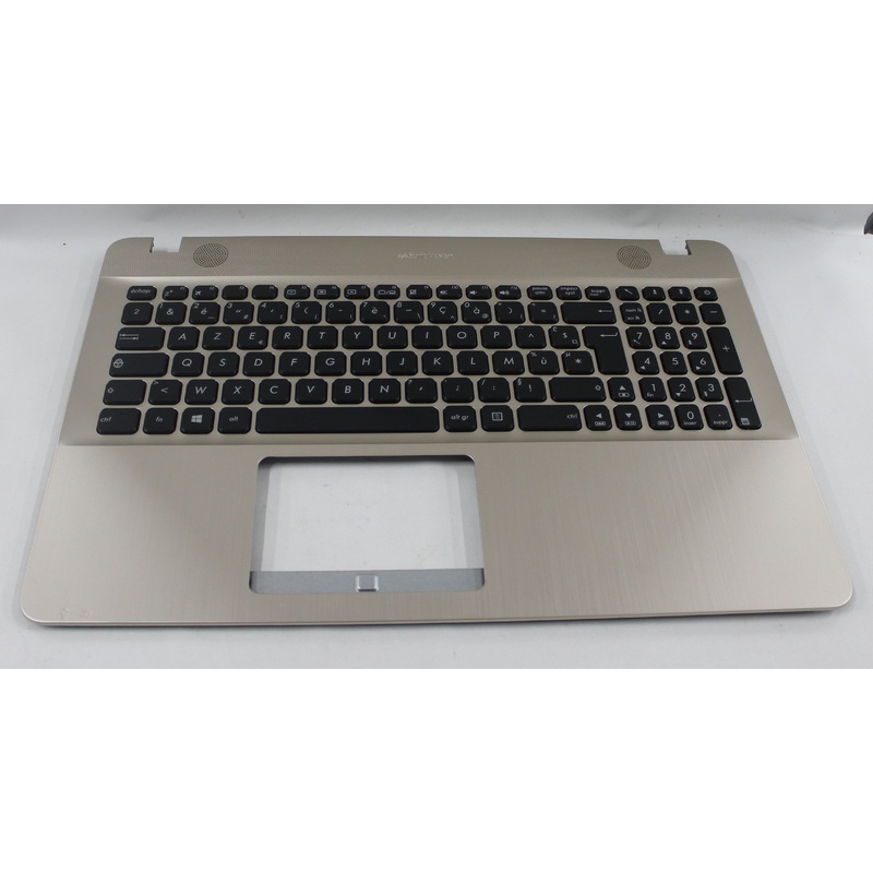 90Nb0Cg1-R32Fr0 Asus Palmrest Top Cover W/Keyboard French Module Gold X541U Series Grade A