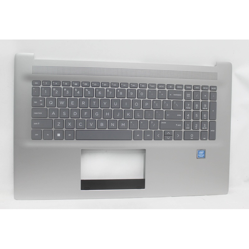 N39376-001 Palmrest Top Cover Nsv With Kb Sgy Bl Us 17-Cn0007Tg Compatible With HP