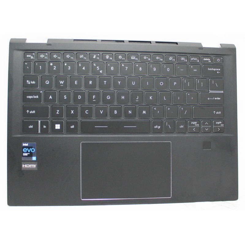 307-4F1C211-SE0 Palmrest Top Cover W/Kb Us Bl Fp Summit E14 Flip Evo A12Mt-015Us Compatible With MSI