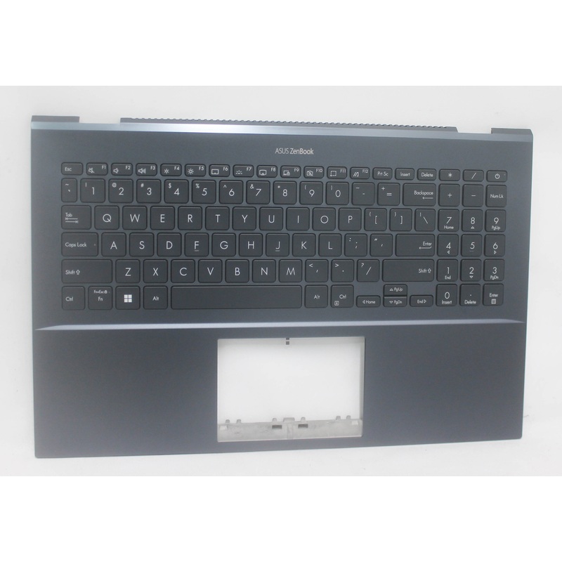 90NB0V92-R30US1 Zenbook Palmrest Top Cover W/Kb Us Bl Ux535Qe-2G Ux580G Compatible With Asus