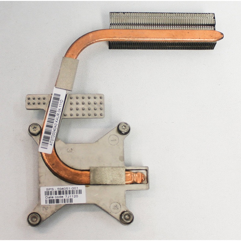 594051-001 Hp Elitebook 8440W Cpu Cooling Heatsink Grade A