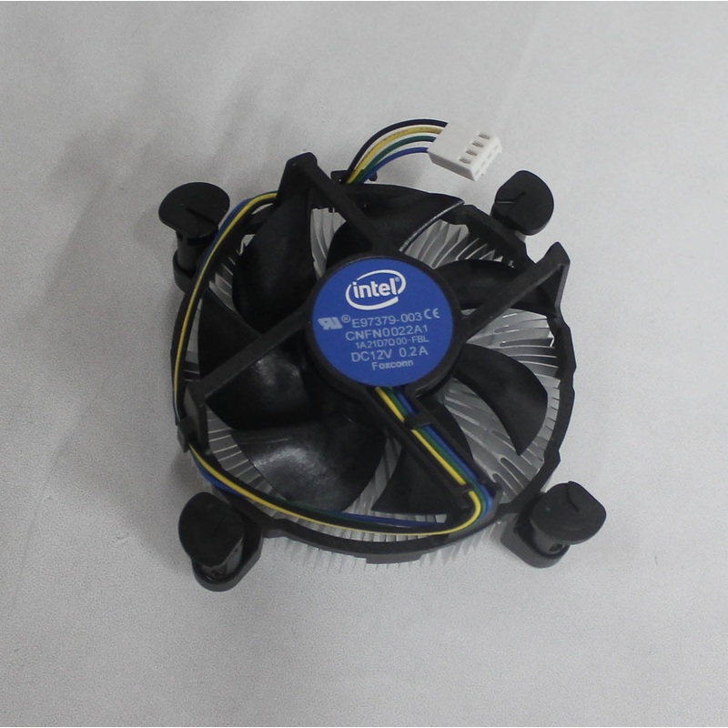 E97379-003 Cpu Cooler Heatsink Core I3 I5 4Pin Dc12V 0.2A Socket a 1150 1151 1156 Compatible With INTEL