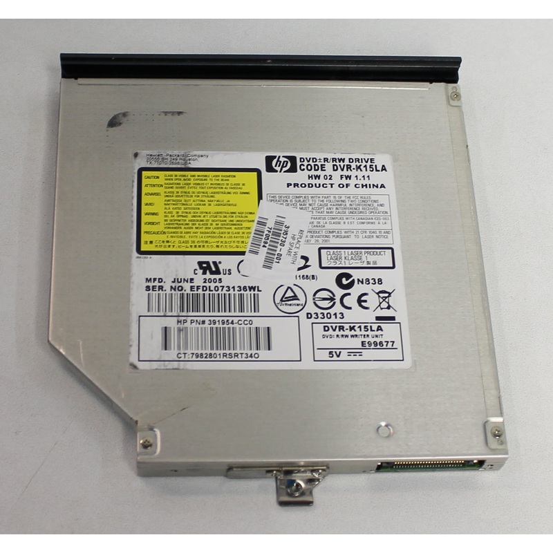 394830-001 Hp Ide Dvd+/-Rw 8X Dual Layer Dual Format Lightscribe Optical Drive - Writes To +R And -R Dvd Grade A