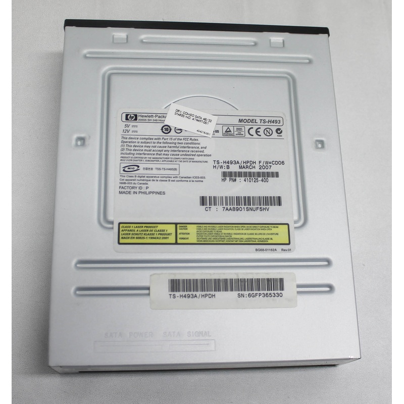 419497-001 Optical Drive Cd-Rw/Dvd-Rom Dh-48C2S / Ts-493A Compatible With HP