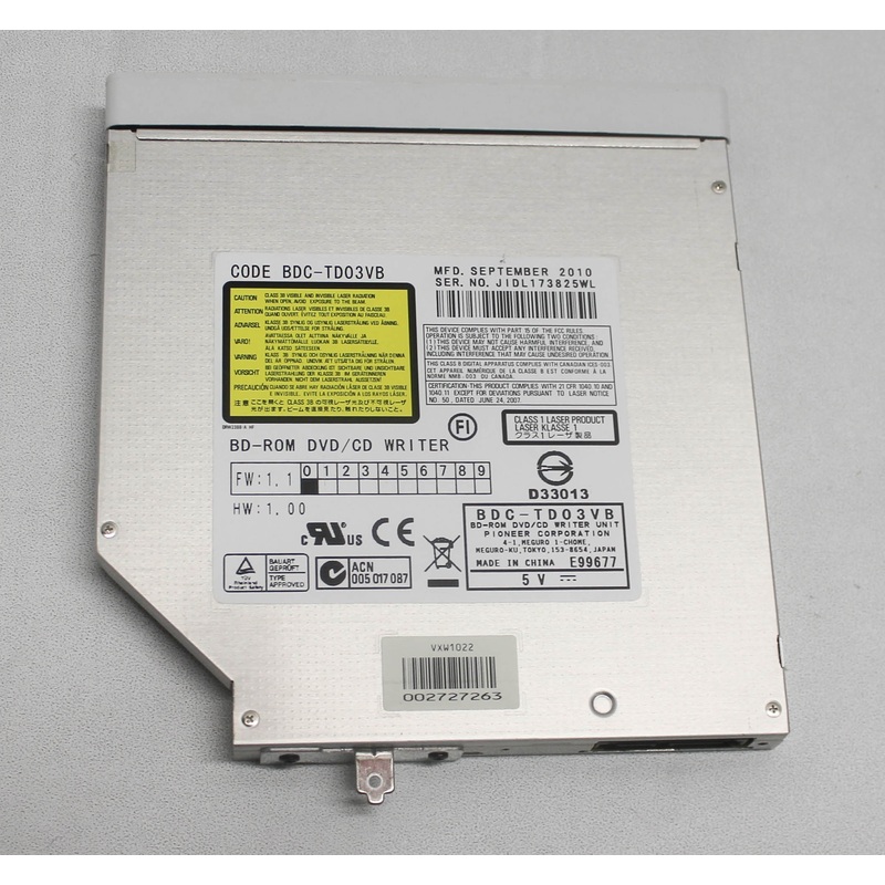 BDC-TD03VB Blu-Ray Combo Bd-Rom Dvd/Cd Writer Optical Drive Compatible With SONY