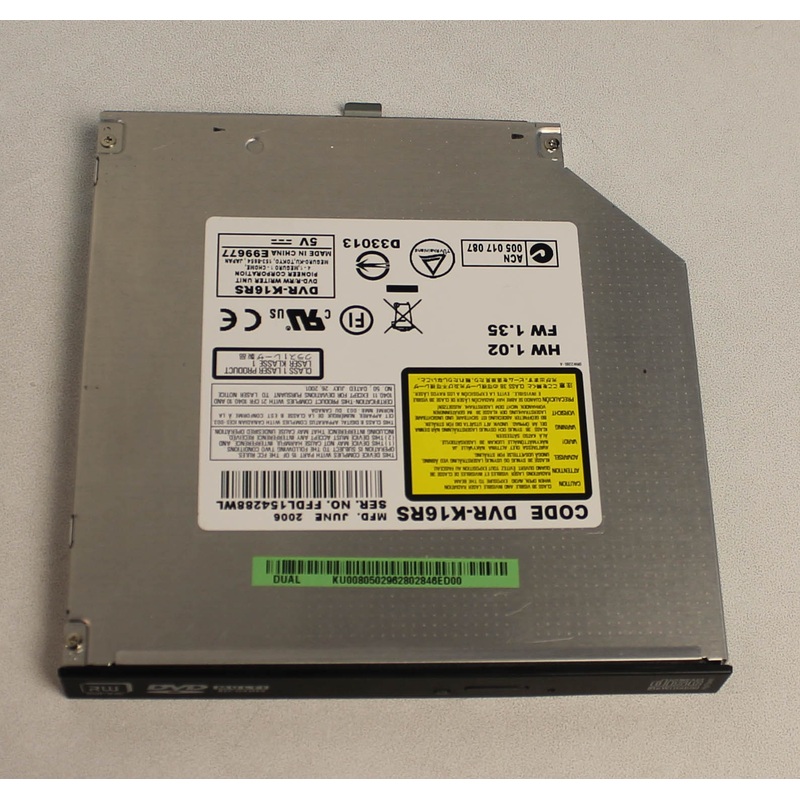Ku.00805.029 Acer Dvd Super Multi Pioneer Dvr-K16Rs Lf Grade A