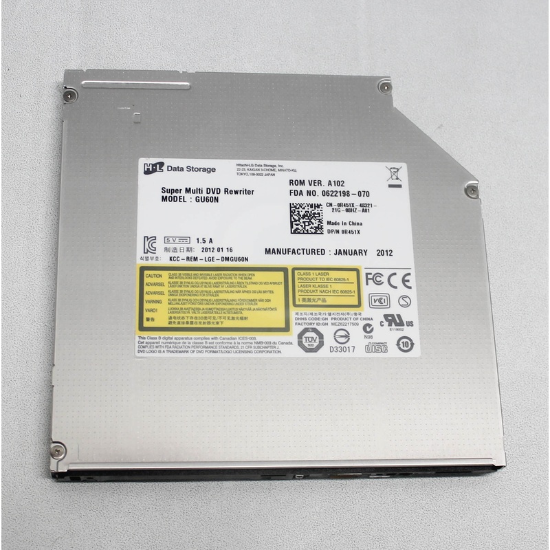 R451X Dvdrw 8X Sata 9X Optical Drive Compatible With DELL