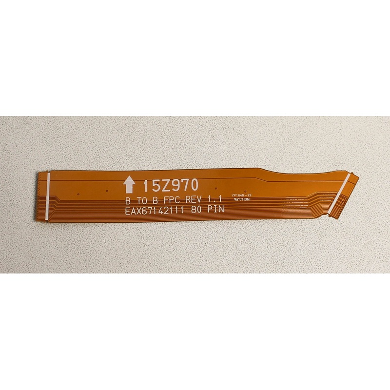 EAX67142111 Gram Usb/Audio B To B Fpc Cable Rev 1.1 80Pin 15Z970-U.Aas5U1 Compatible With LG