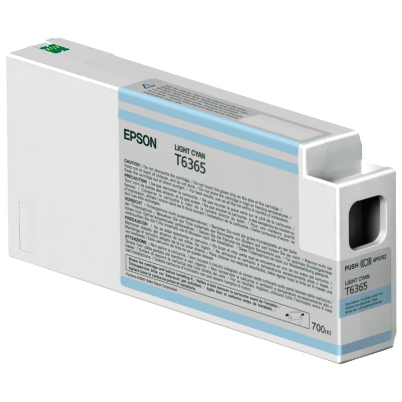 Epson C13T636500/T6365 Ink cartridge light cyan 700ml for Epson Stylus Pro WT 7900/7890/7900