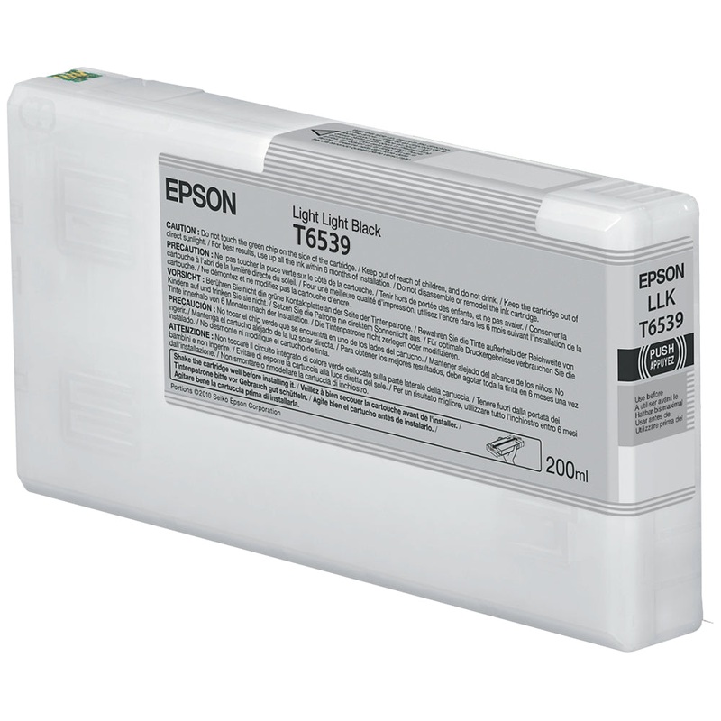 Epson C13T653900/T6539 Ink cartridge light light black 200ml for Epson Stylus Pro 4900